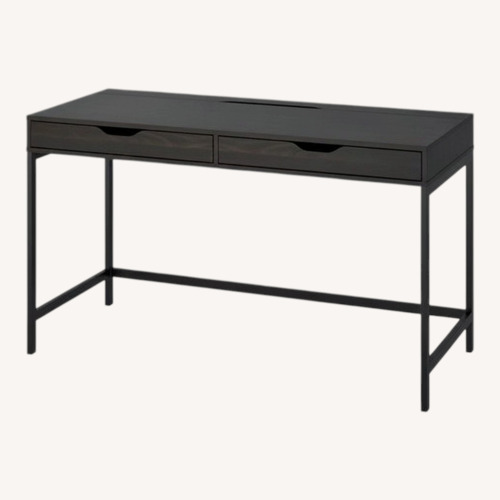 Used IKEA ALEX Dark Gray Desk for sale on AptDeco