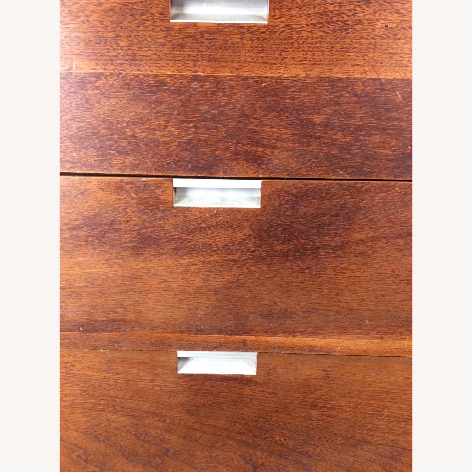 Mid Century Highboy Dresser with 4 Drawers  - image-9