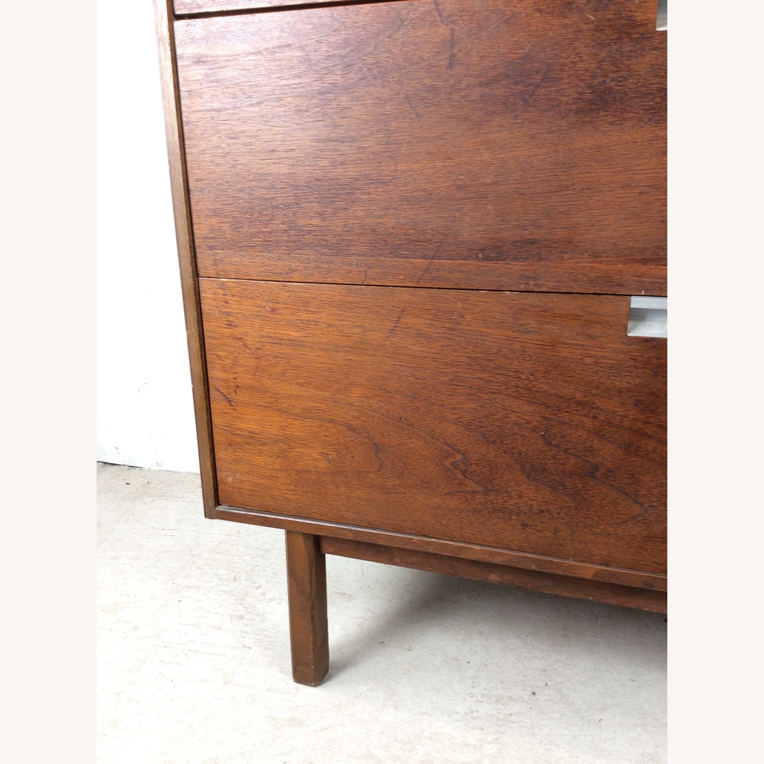 Mid Century Highboy Dresser with 4 Drawers  - image-7