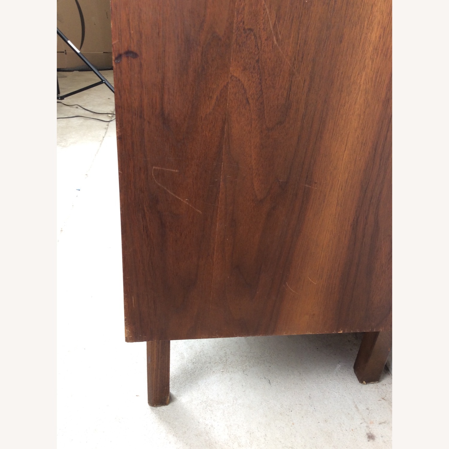 Mid Century Highboy Dresser with 4 Drawers  - image-11
