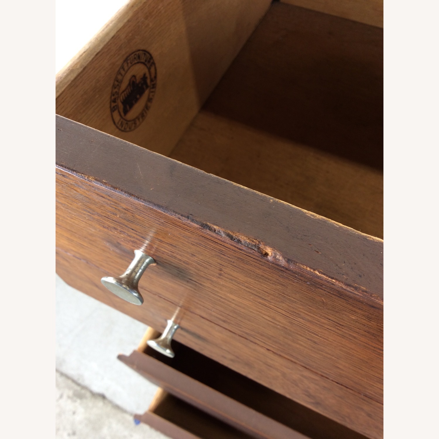 Mid Century Highboy Dresser with 4 Drawers  - image-21