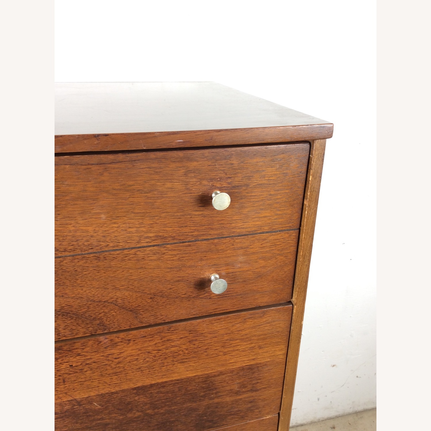 Mid Century Highboy Dresser with 4 Drawers  - image-6