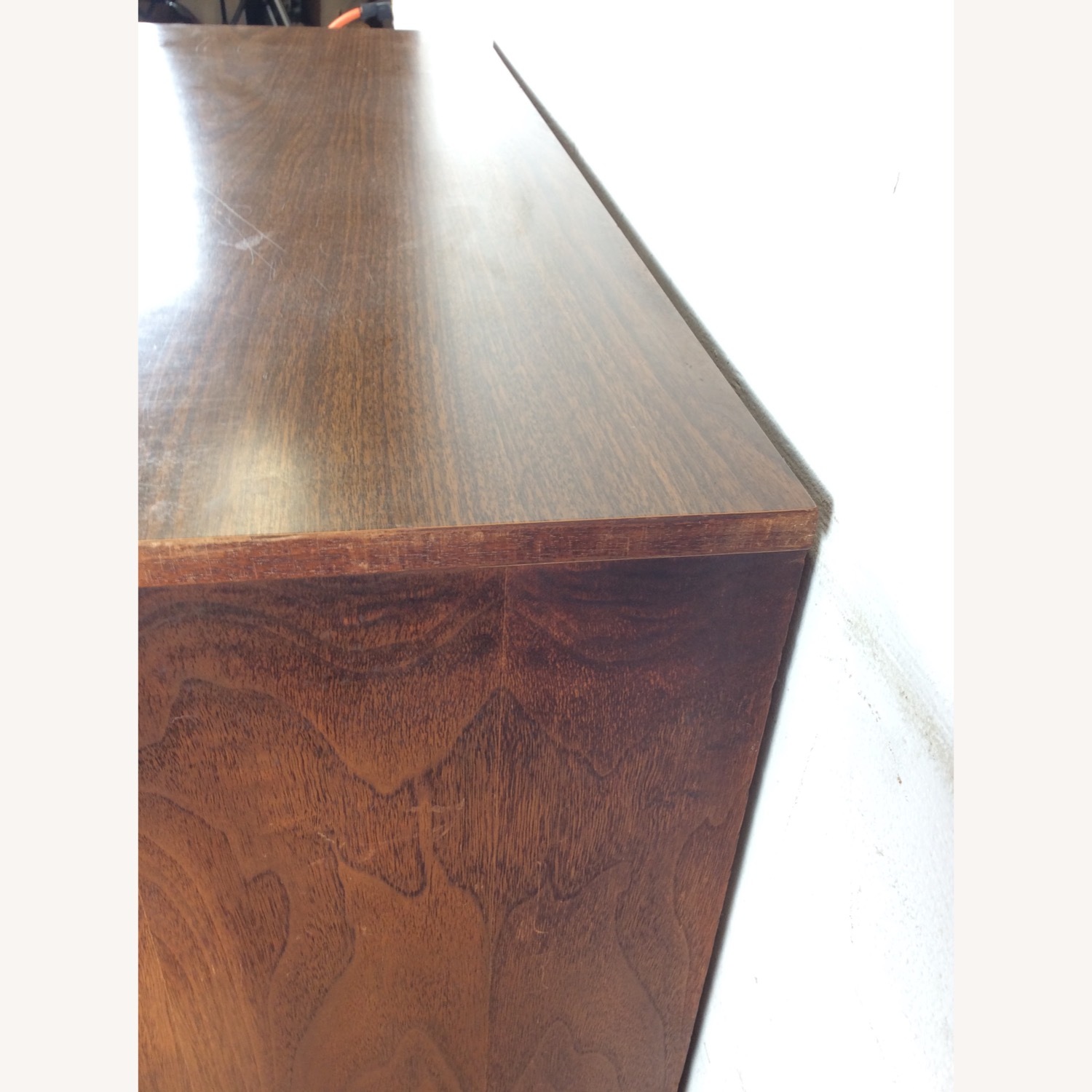 Mid Century Highboy Dresser with 4 Drawers  - image-13