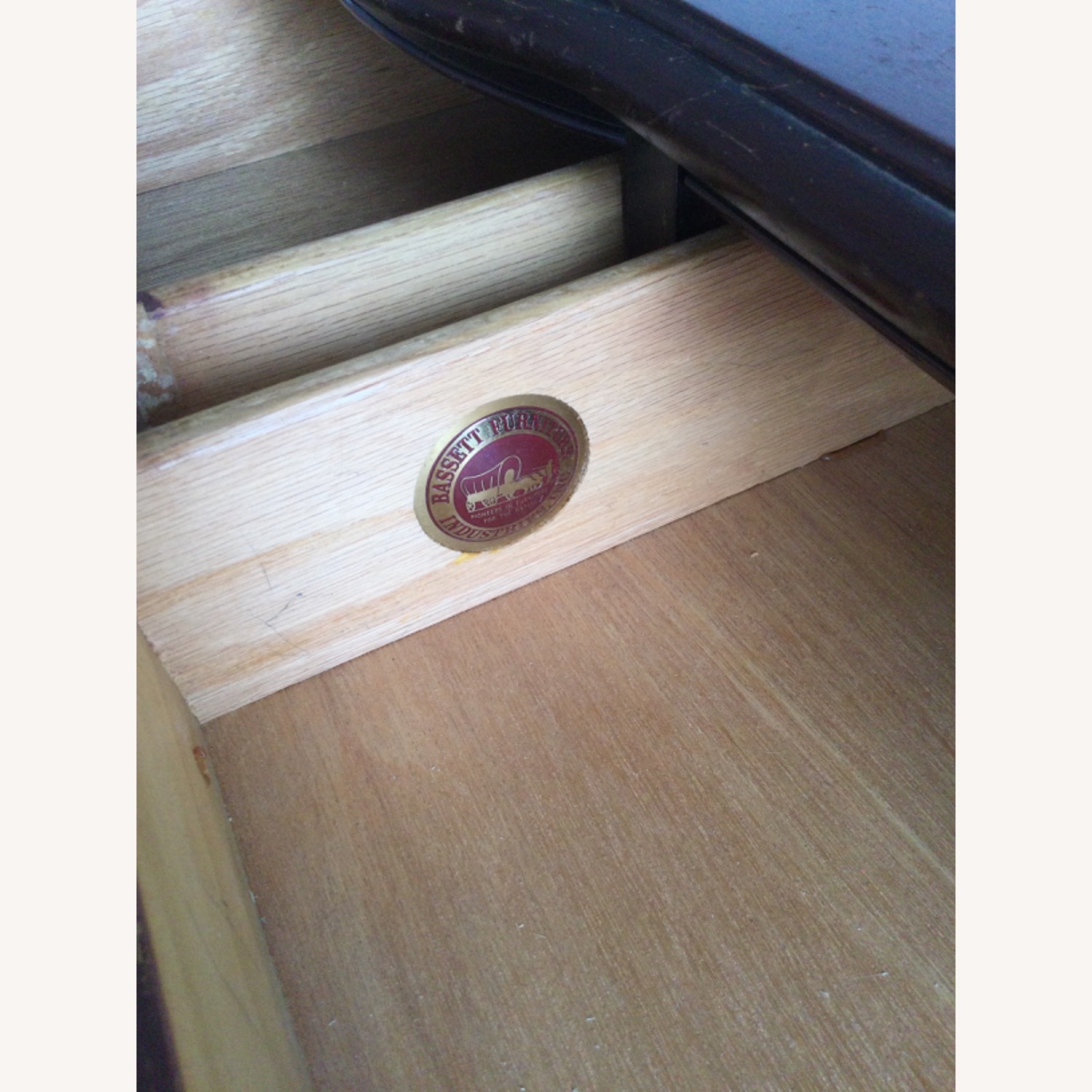 Mid Century Federal Style Writing Desk W 7 Drawers - image-9