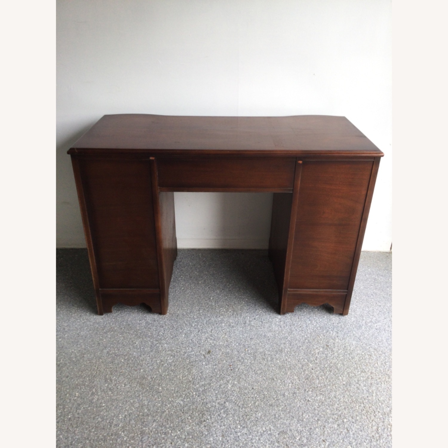 Mid Century Federal Style Writing Desk W 7 Drawers - image-20