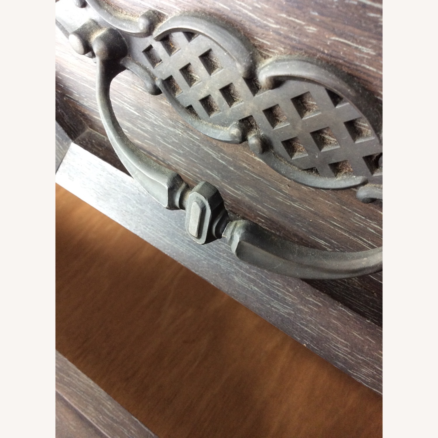 Mid Century Four Drawer Highboy Dresser in Black - image-23