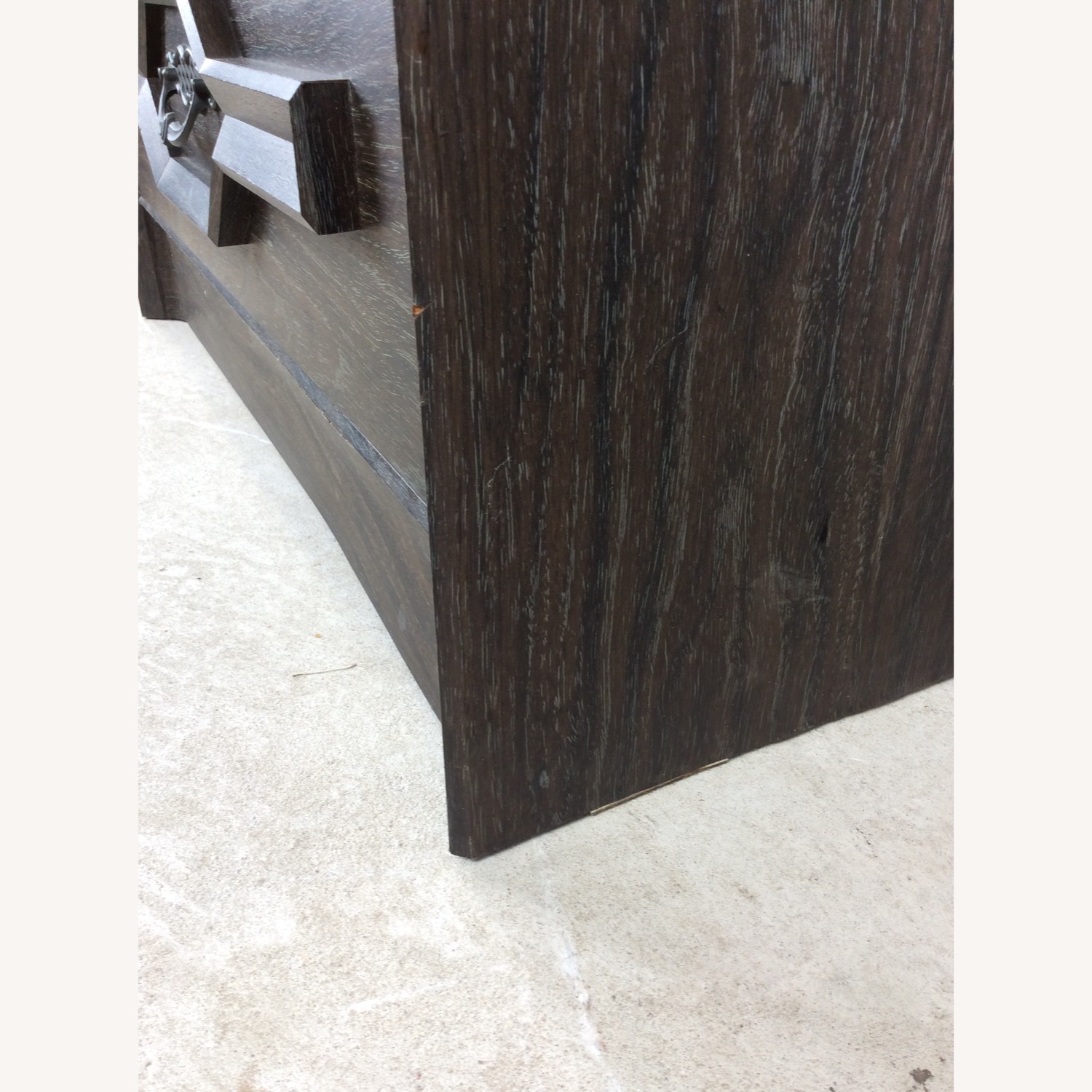 Mid Century Four Drawer Highboy Dresser in Black - image-12