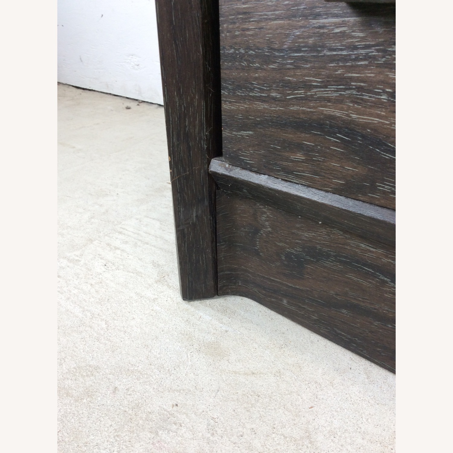 Mid Century Four Drawer Highboy Dresser in Black - image-10