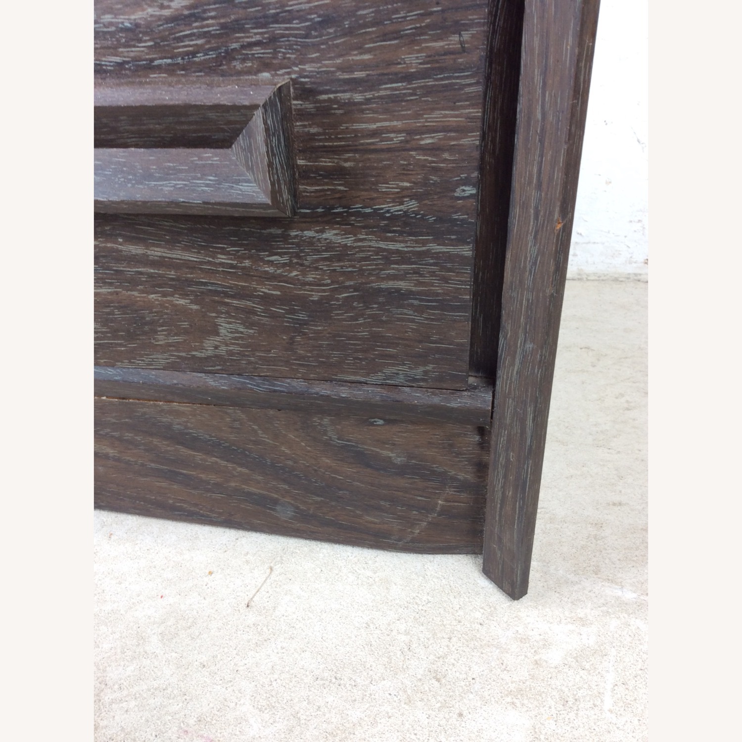 Mid Century Four Drawer Highboy Dresser in Black - image-9