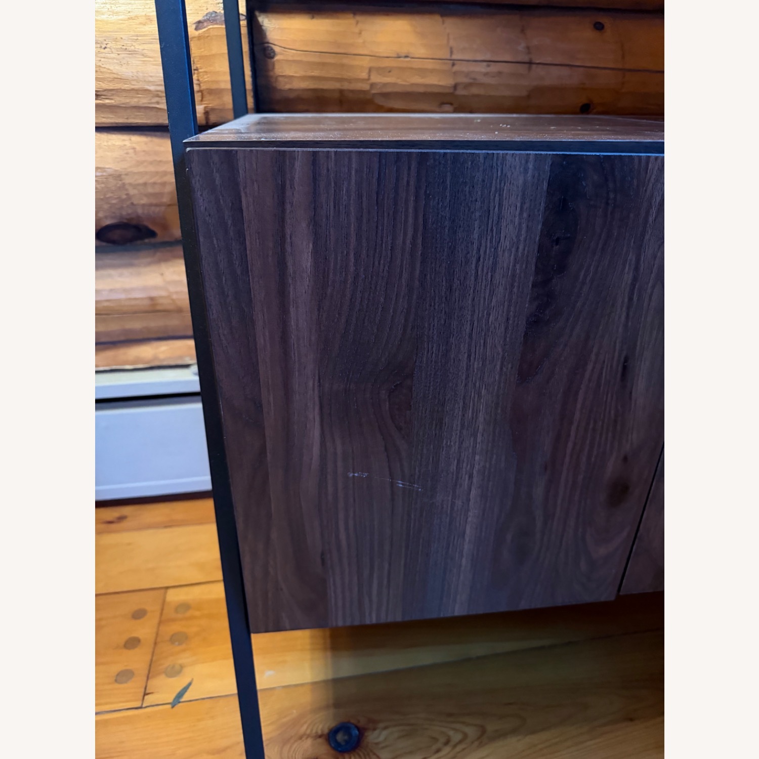 Walker Edison Dark Brown Wood Bookcase - image-3