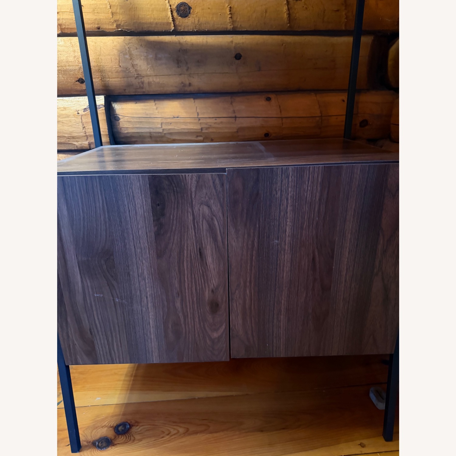 Walker Edison Dark Brown Wood Bookcase - image-4