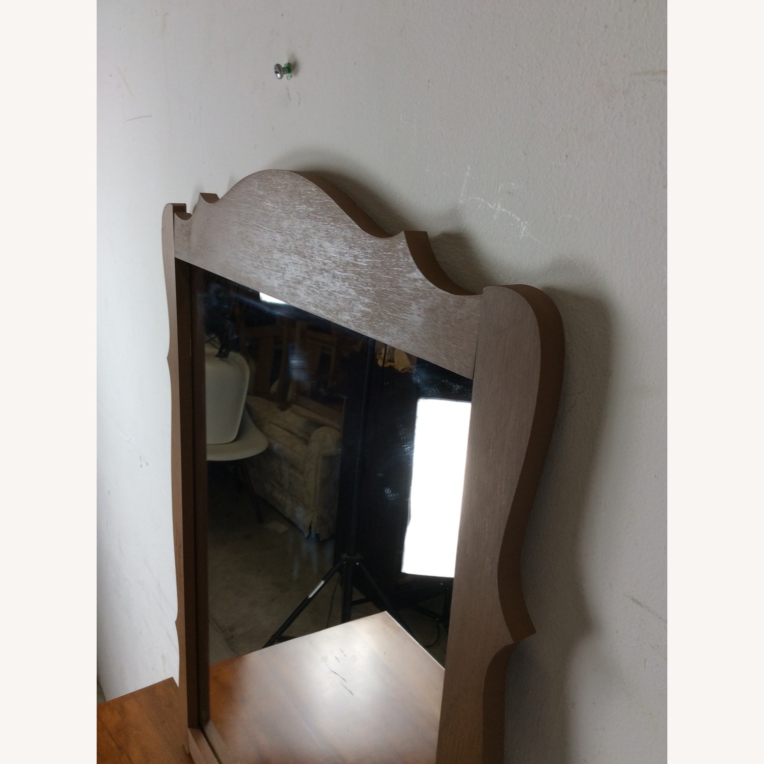 Maple Chest of Four Drawers with Mirror - image-27