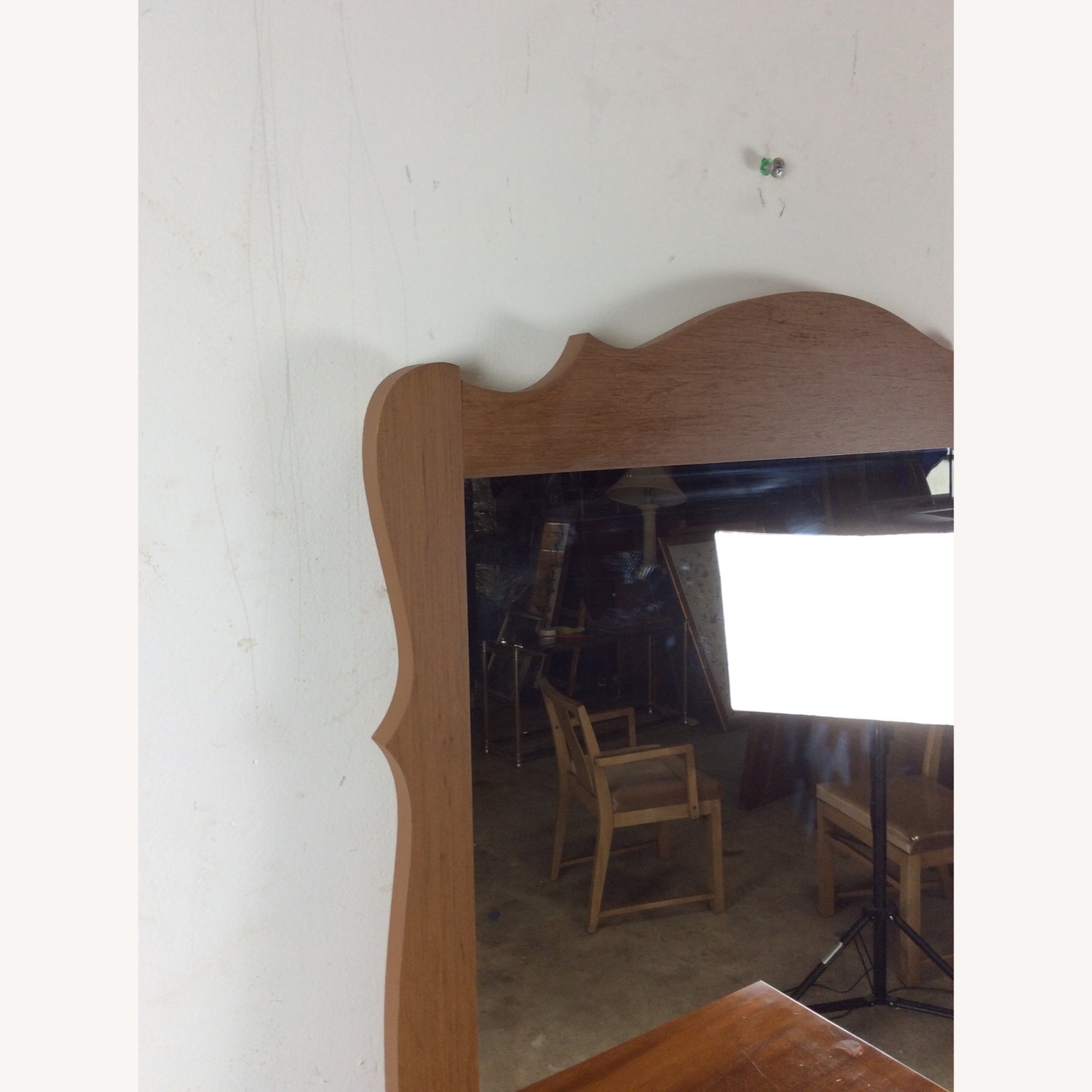 Maple Chest of Four Drawers with Mirror - image-25