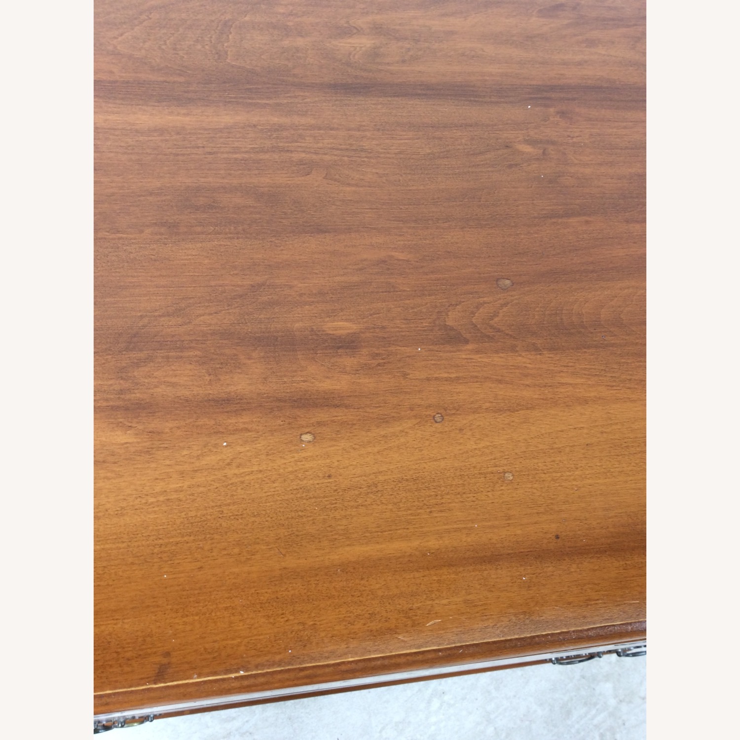 Maple Chest of Four Drawers with Mirror - image-9