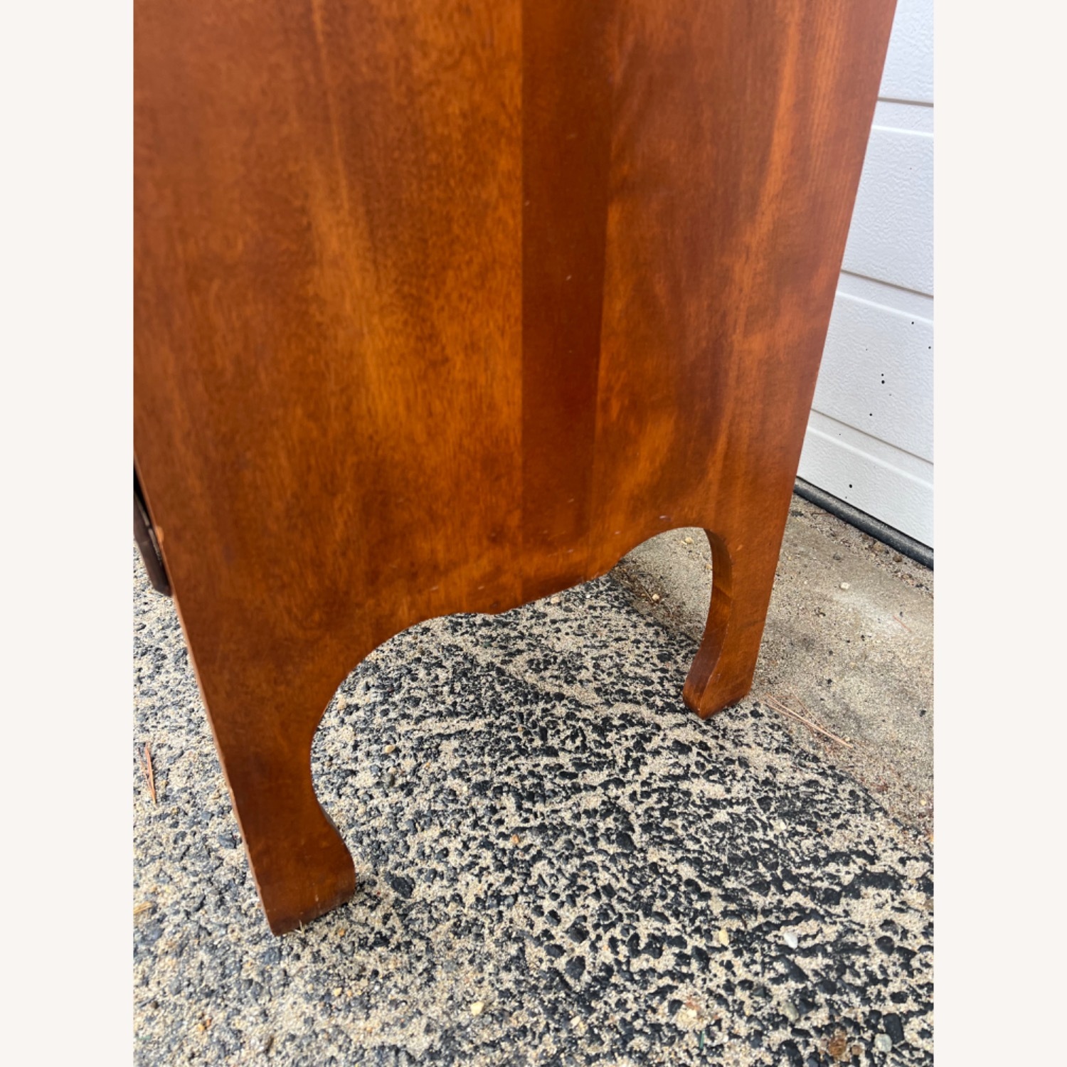 Vintage Drop Front Secretary Desk with 3 Drawers - image-30