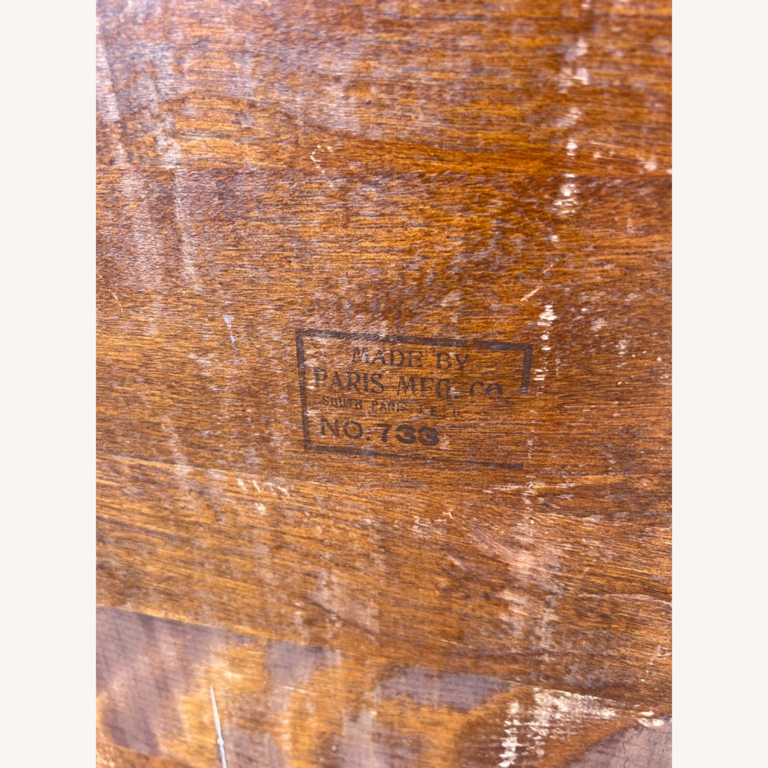 Vintage Drop Front Secretary Desk with 3 Drawers - image-29