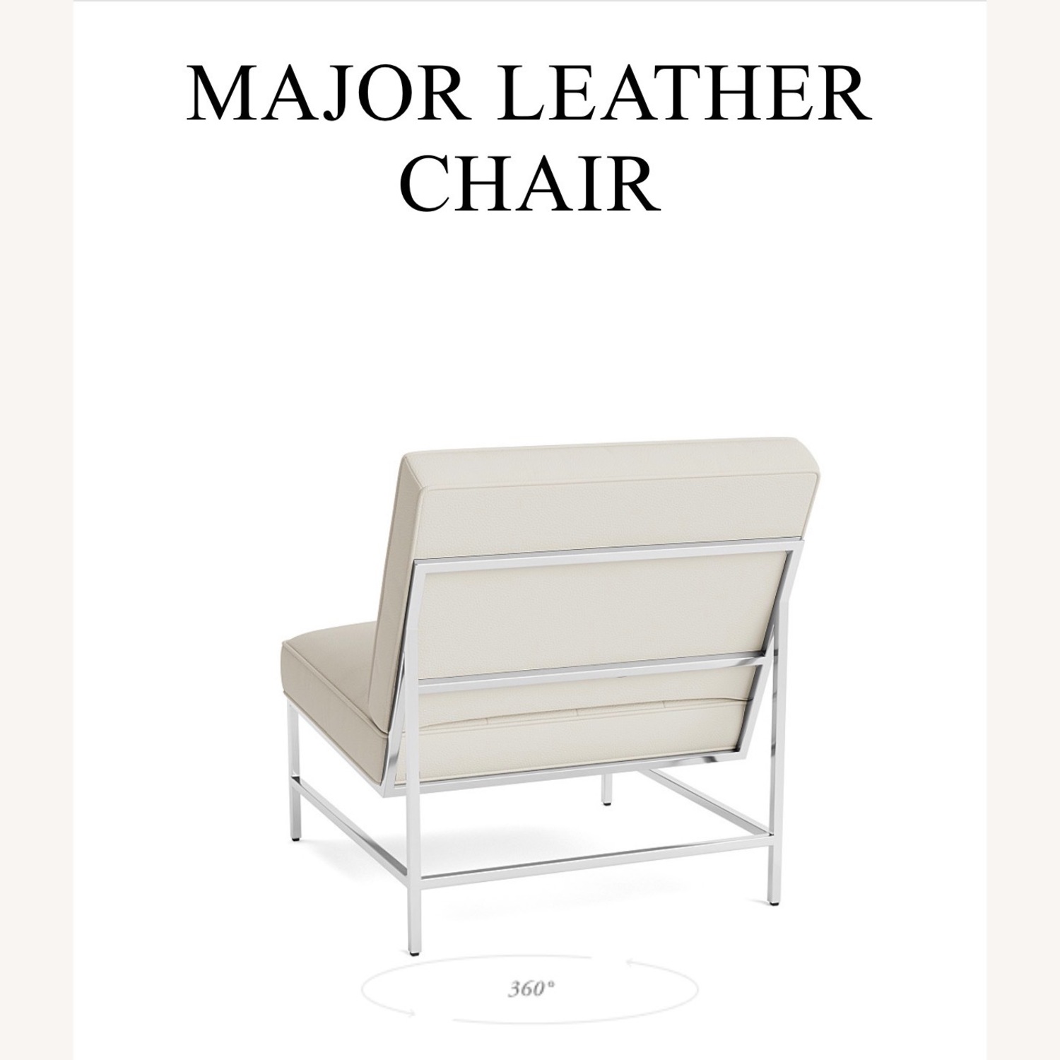 Mitchell Gold + Bob Williams Leather Chair   - image-9