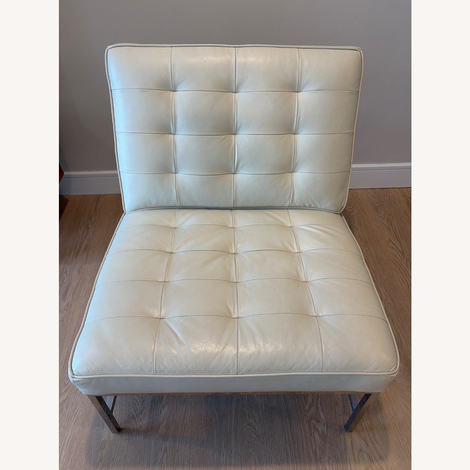 Mitchell Gold + Bob Williams Leather Chair   - image-1