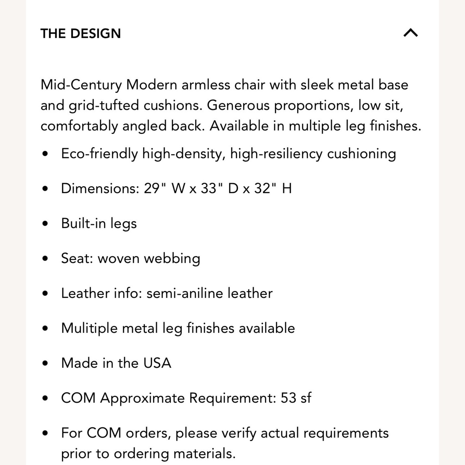 Mitchell Gold + Bob Williams Leather Chair   - image-12