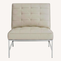 Mitchell Gold + Bob Williams Leather Chair  