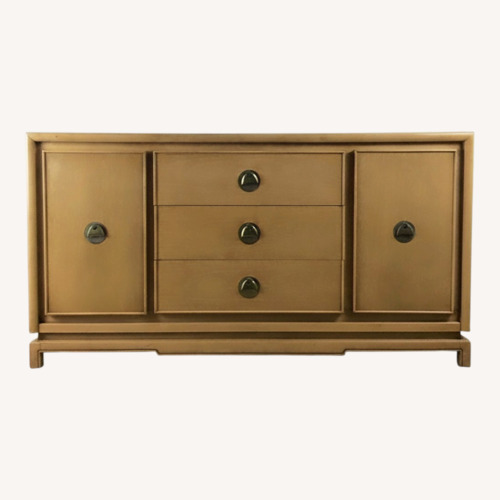 Used Mid Century Credenza with Limed Oak FInish for sale on AptDeco