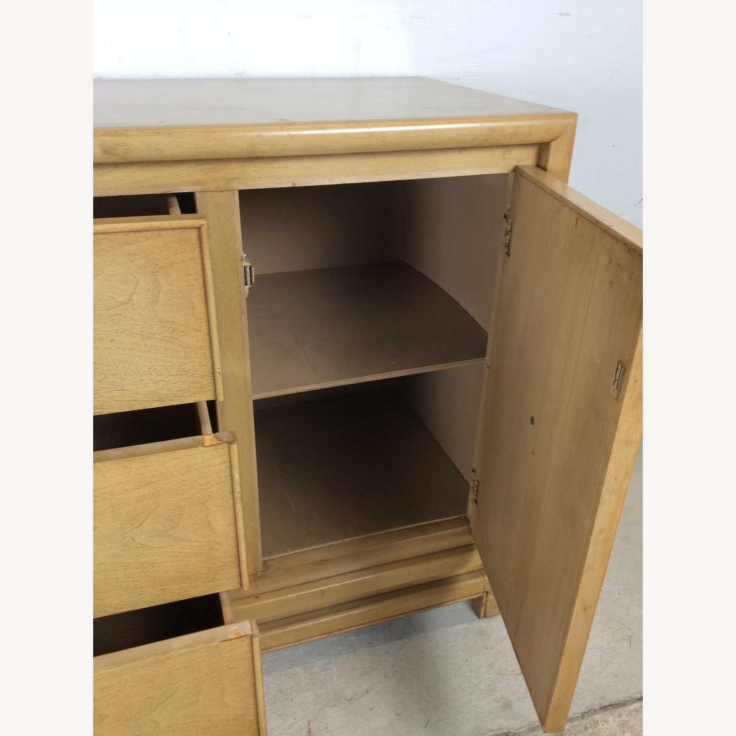 Mid Century Credenza with Limed Oak FInish - image-24