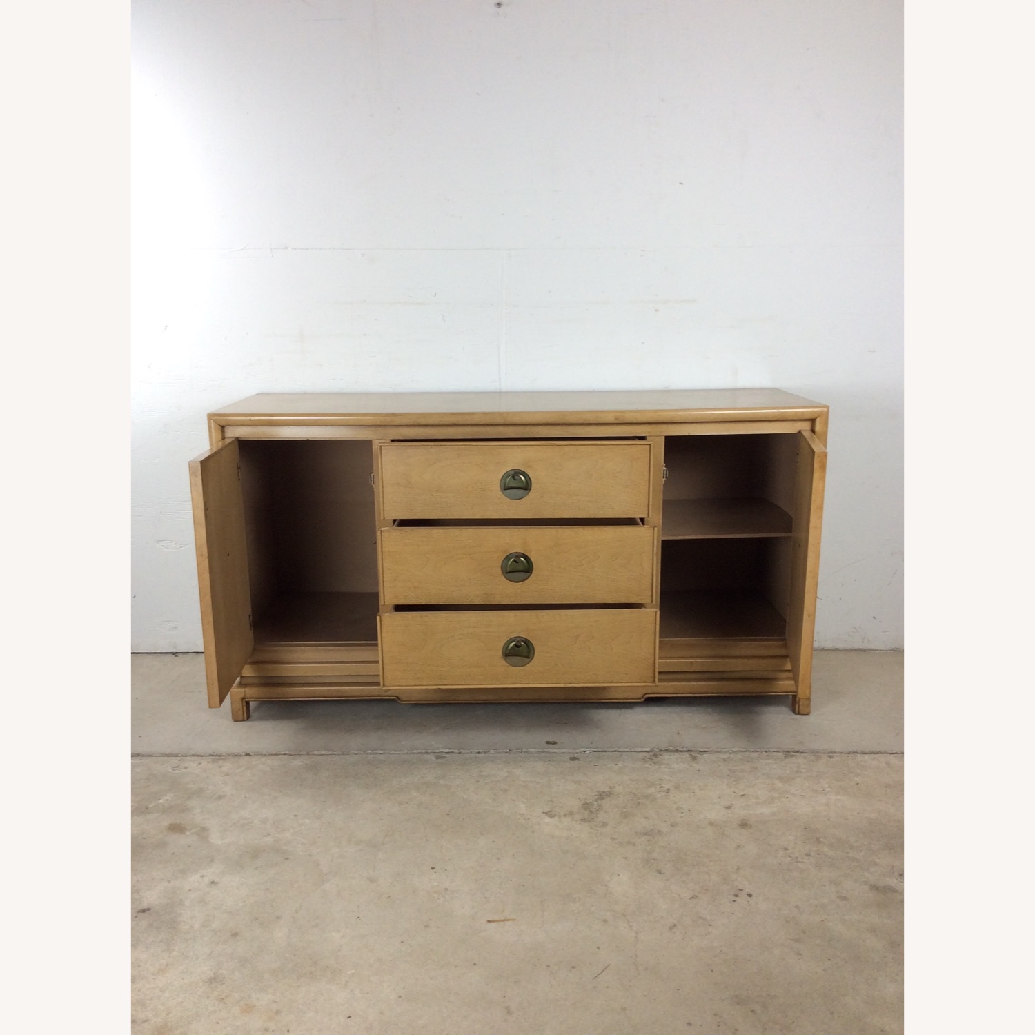 Mid Century Credenza with Limed Oak FInish - image-22