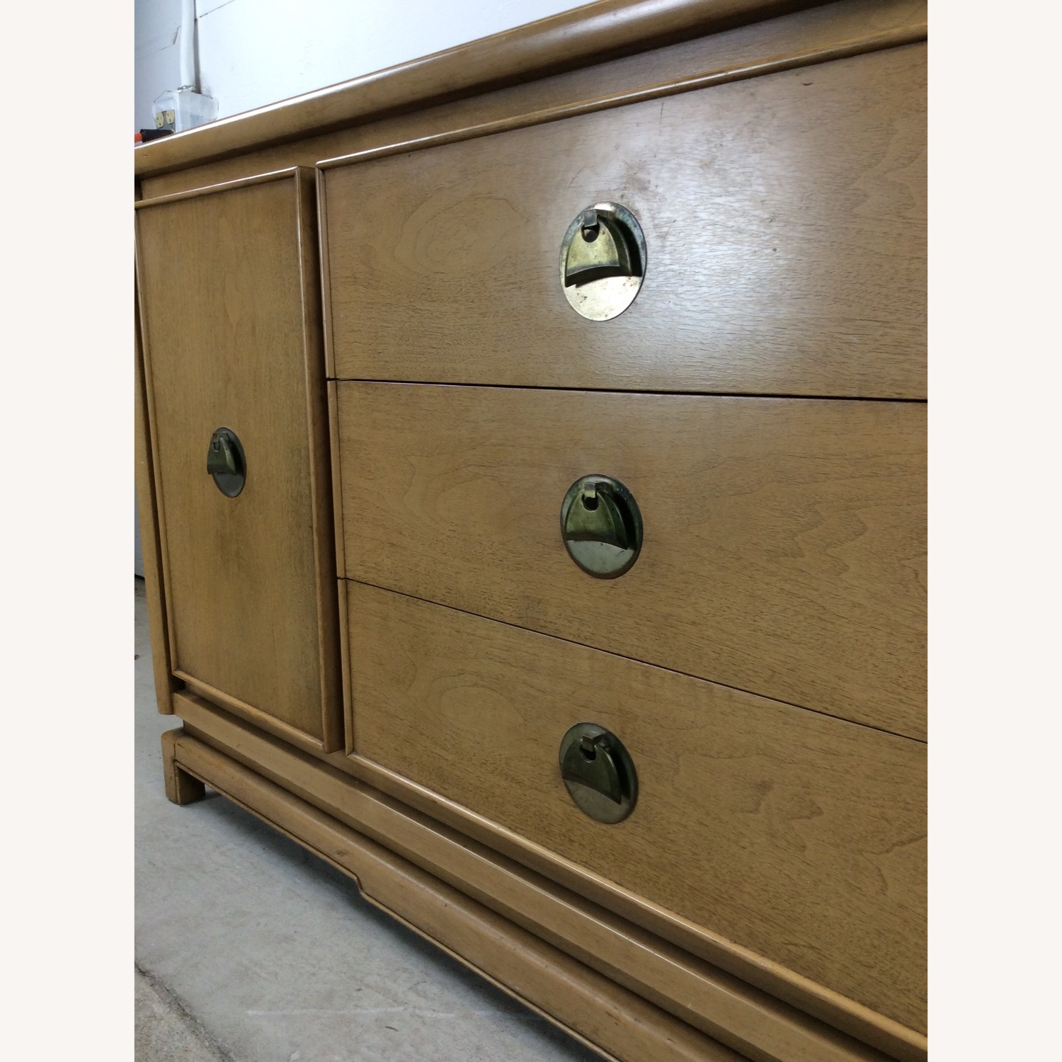 Mid Century Credenza with Limed Oak FInish - image-13