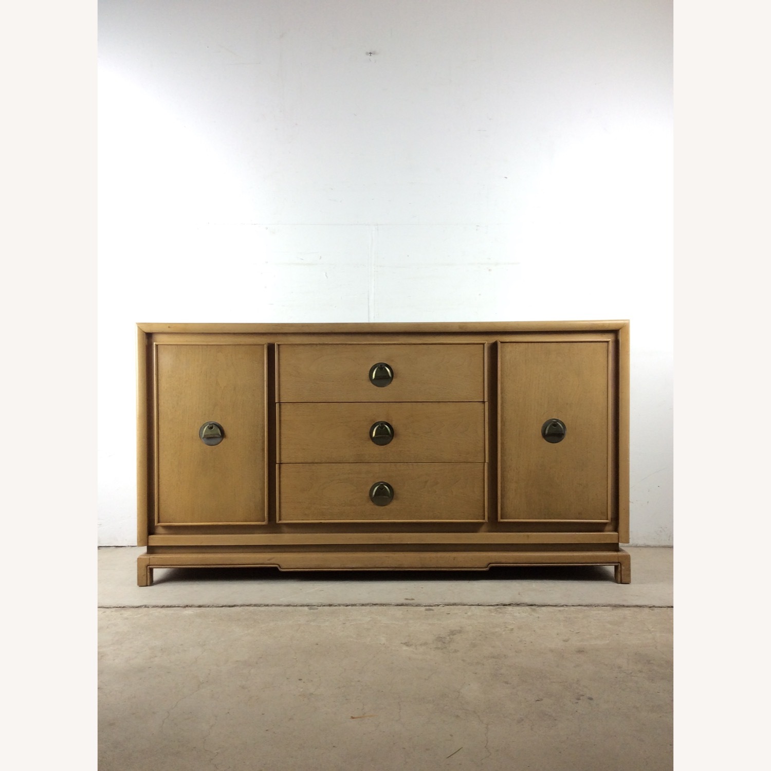 Mid Century Credenza with Limed Oak FInish - image-17