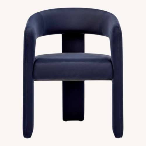 Used Amazon Black Velvet Dining Chair for sale on AptDeco