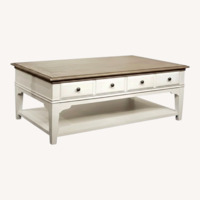 Macy's Myra Light Brown Wood Table