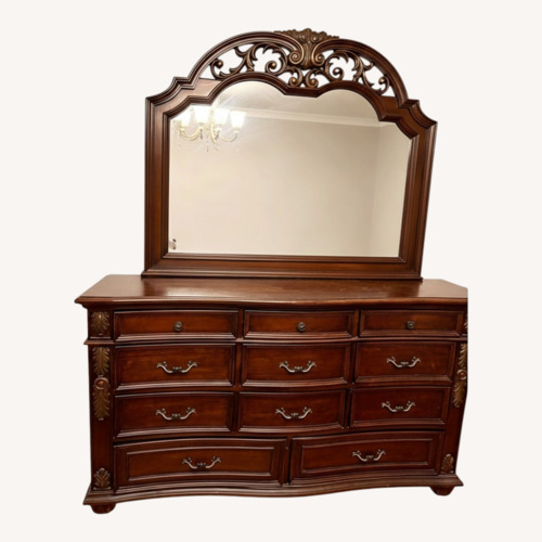 Used Ashley Furniture Dark Brown Dresser for sale on AptDeco