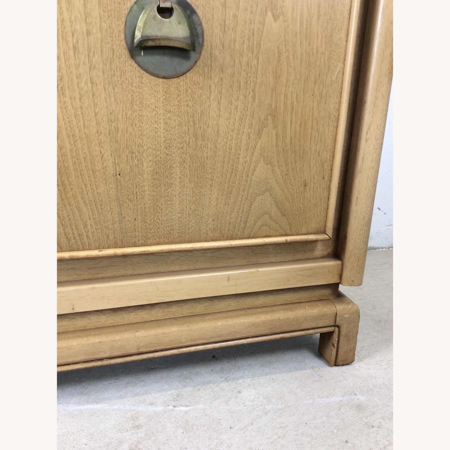 Mid Century 2 Pc China Cabinet with Limed Finish - image-26