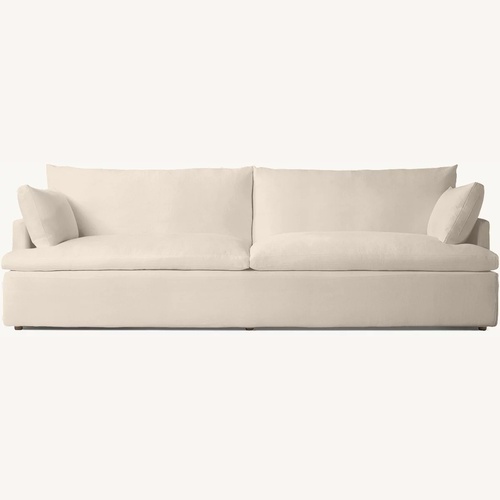 Used Restoration Hardware Cloud Light Gray 2 Seater Sofa for sale on AptDeco