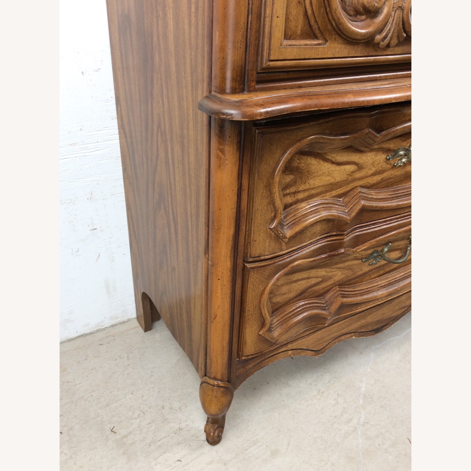 Mid Century French Provincial Style Highboy - image-14