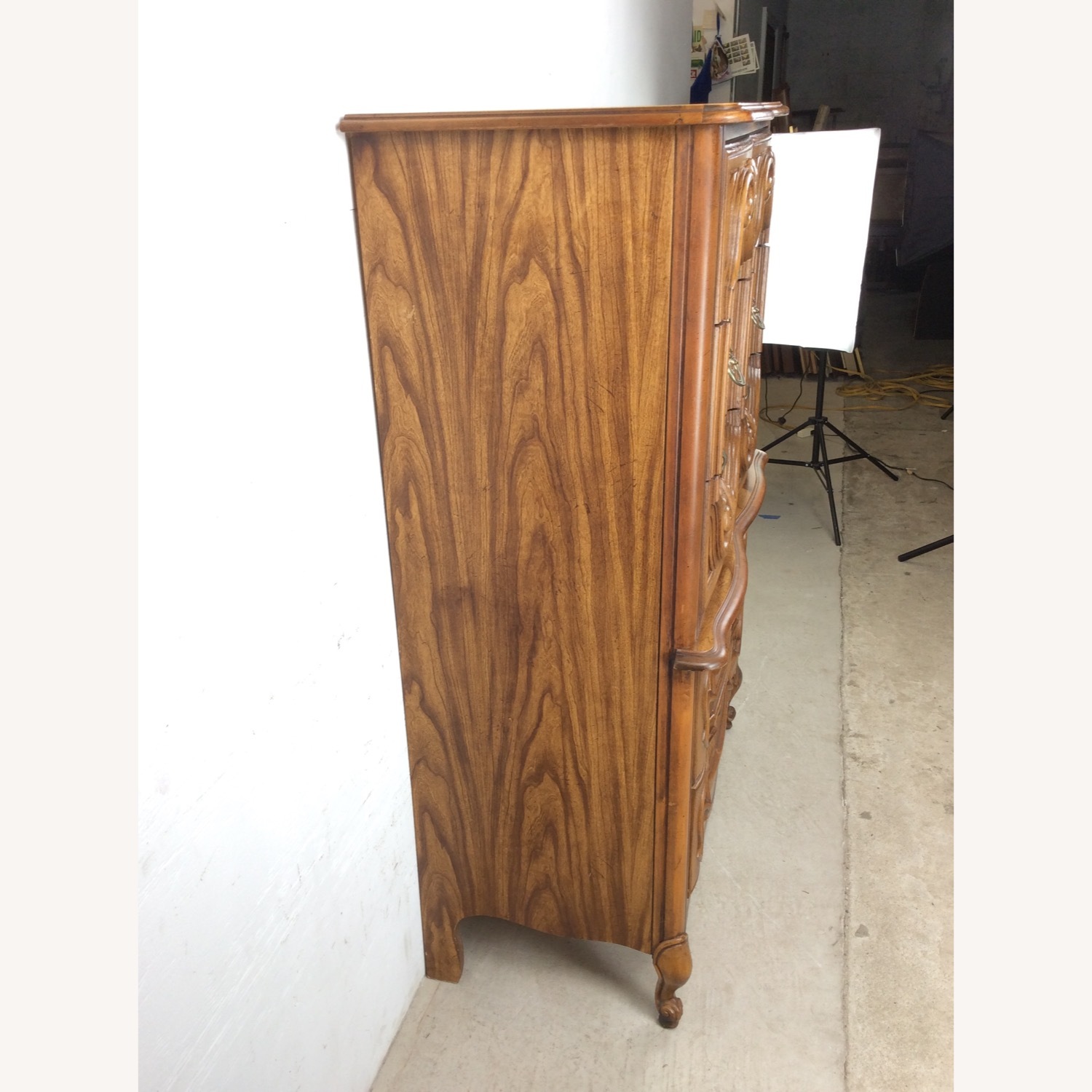 Mid Century French Provincial Style Highboy - image-18
