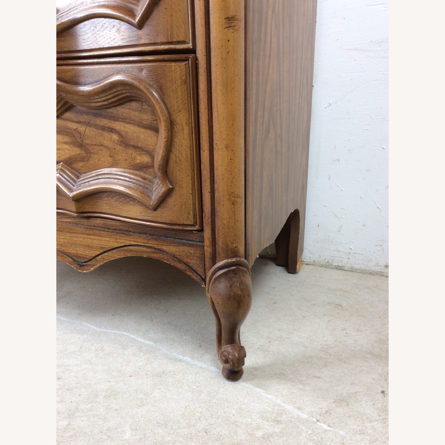 Mid Century French Provincial Style Highboy - image-10