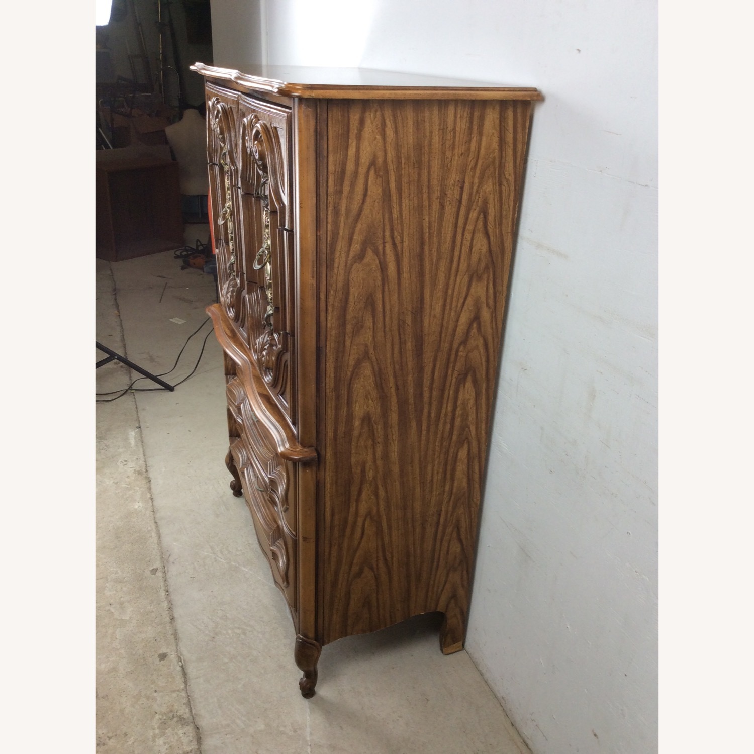 Mid Century French Provincial Style Highboy - image-16