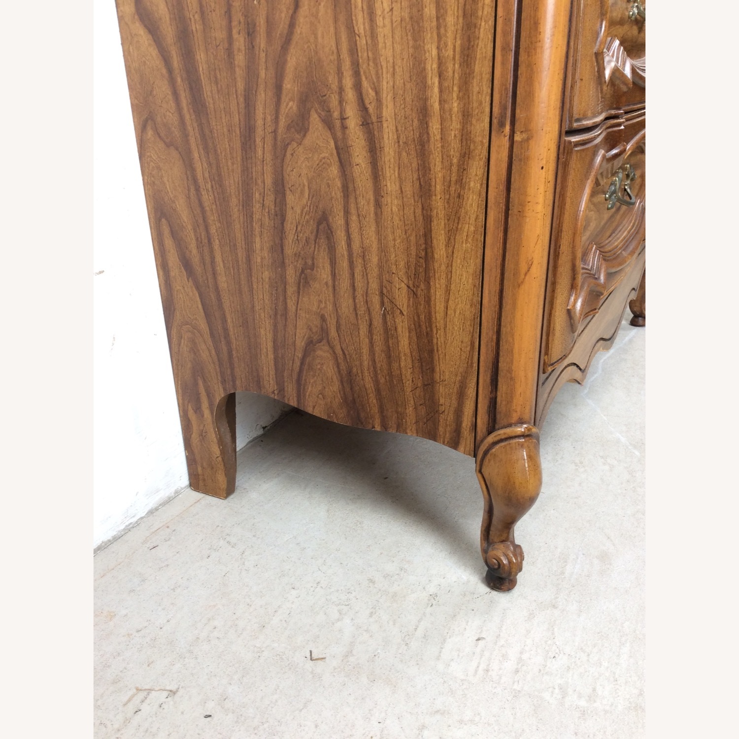 Mid Century French Provincial Style Highboy - image-19