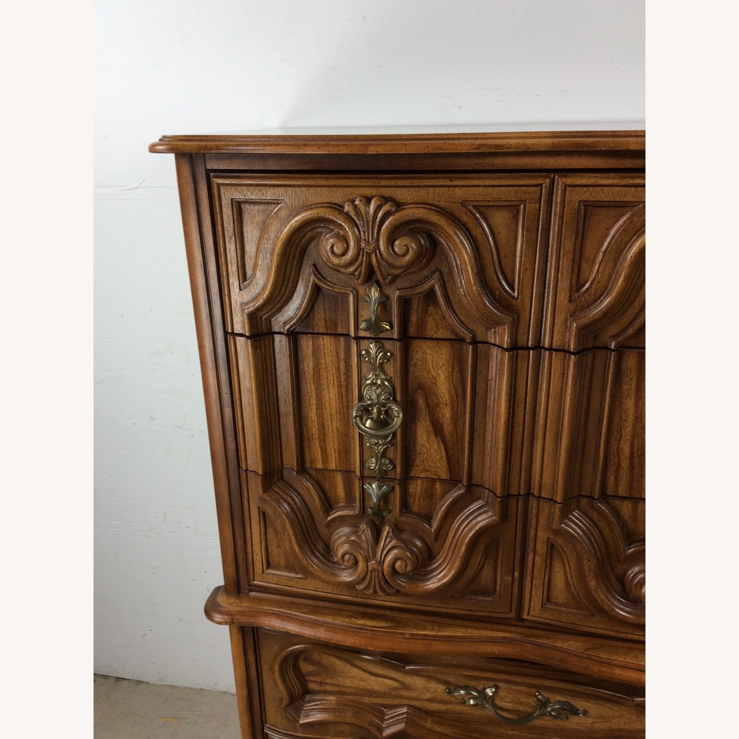 Mid Century French Provincial Style Highboy - image-6