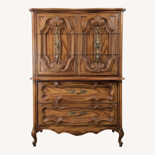Used Mid Century French Provincial Style Highboy for sale on AptDeco