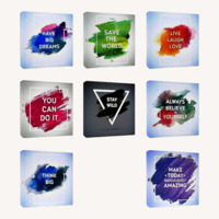 Motivational Canvas Frames