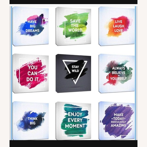Used Motivational Canvas Frames for sale on AptDeco