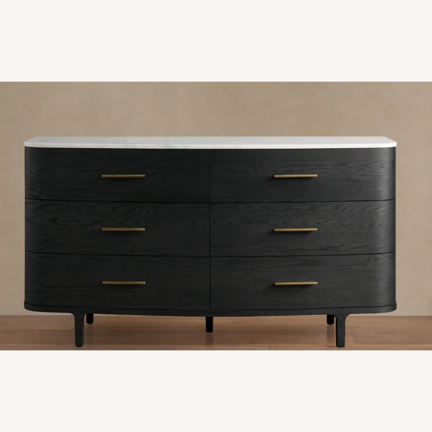 Arhaus Danny Black Wood Dresser - image-5