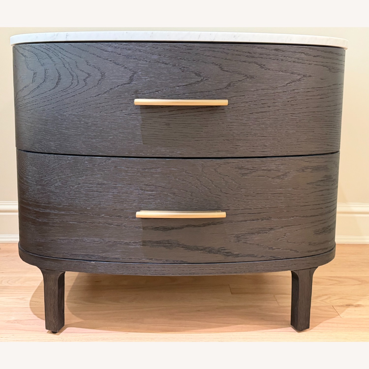 Arhaus Danny Black Wood Nightstand - image-7