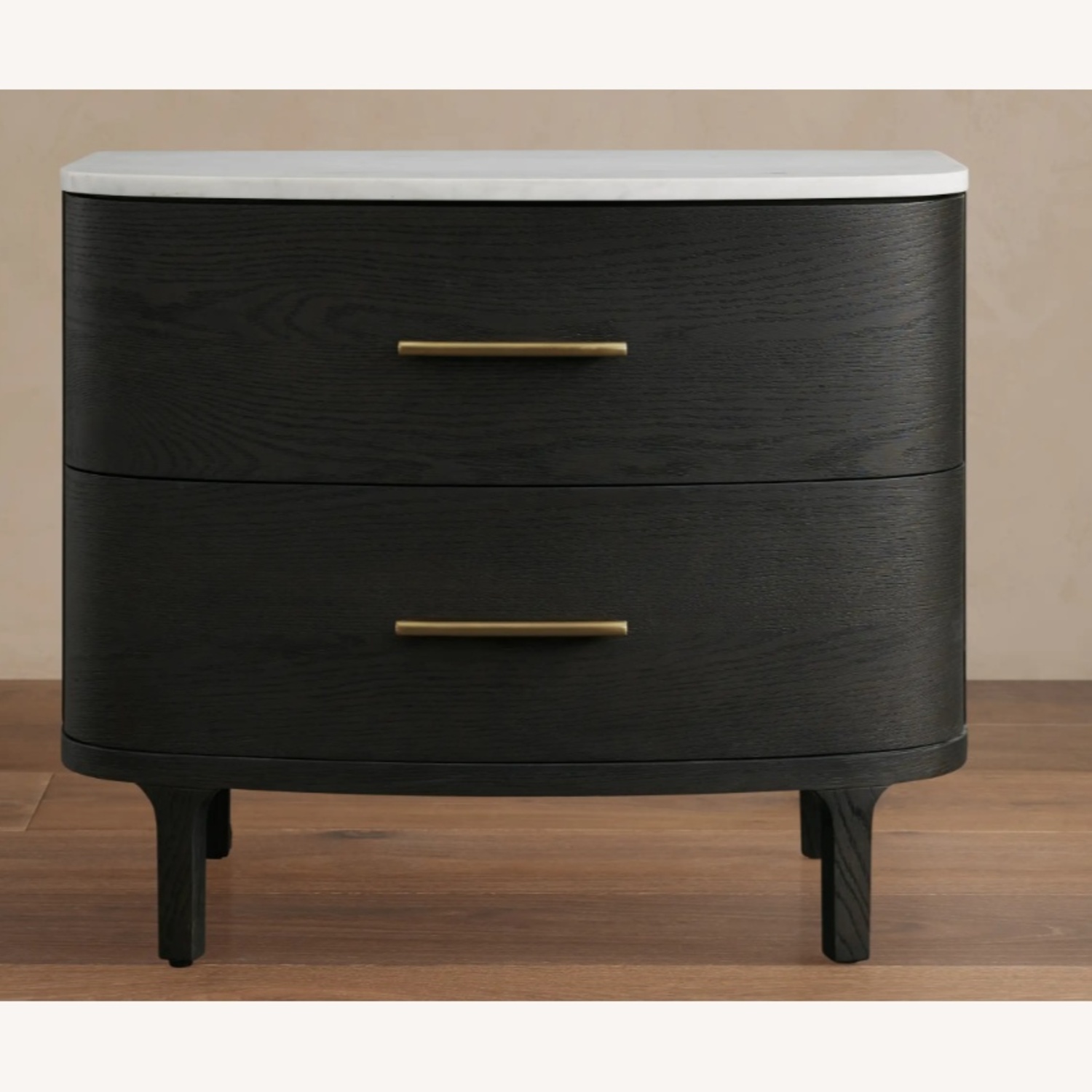 Arhaus Danny Black Wood Nightstand - image-10