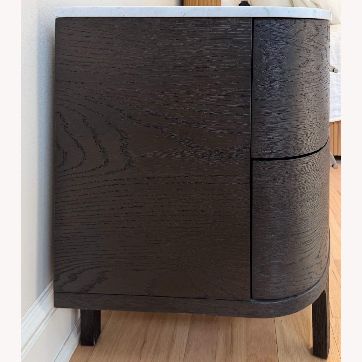 Arhaus Danny Black Wood Nightstand - image-2