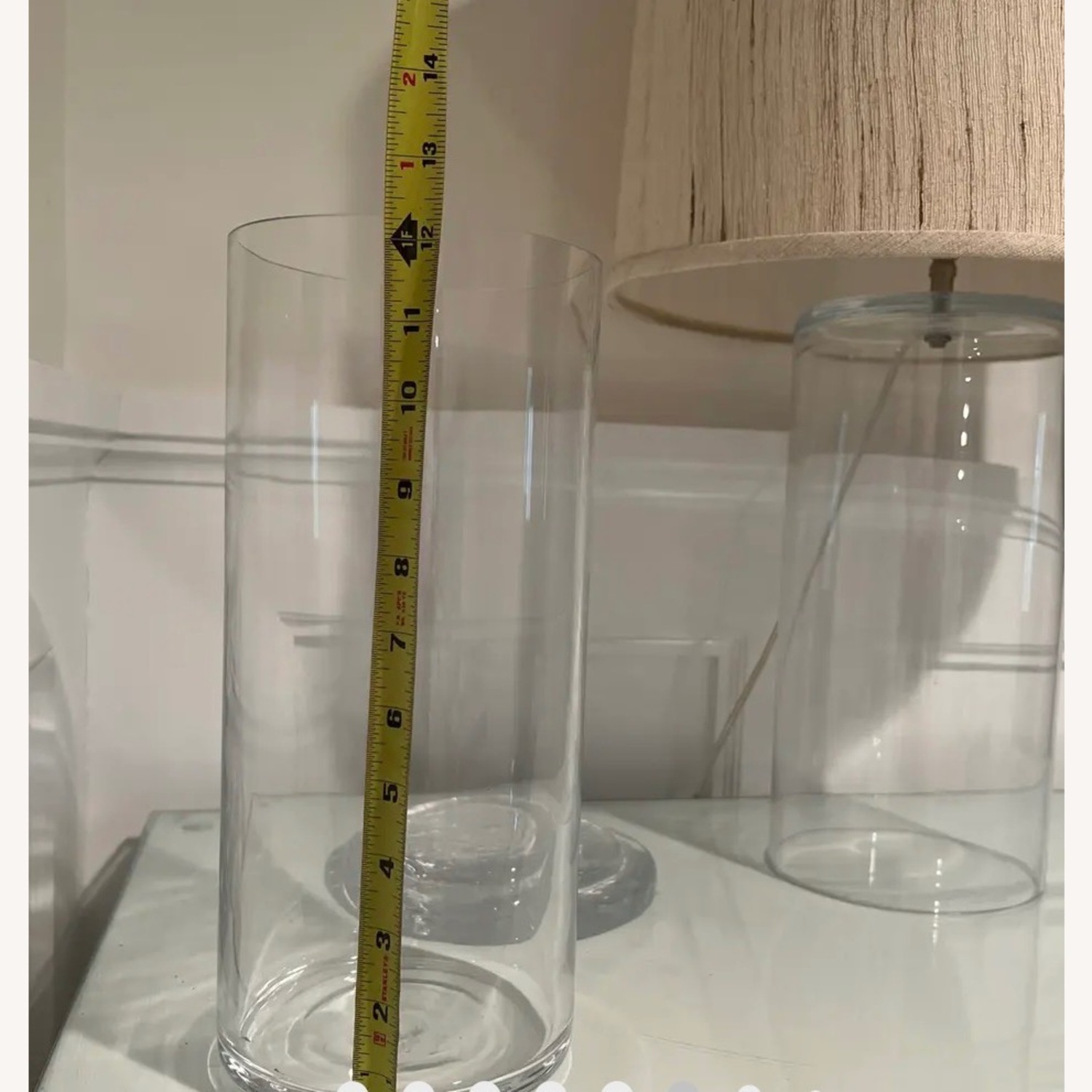 Simon Pearce Transparent Glass Table Lamp - image-4