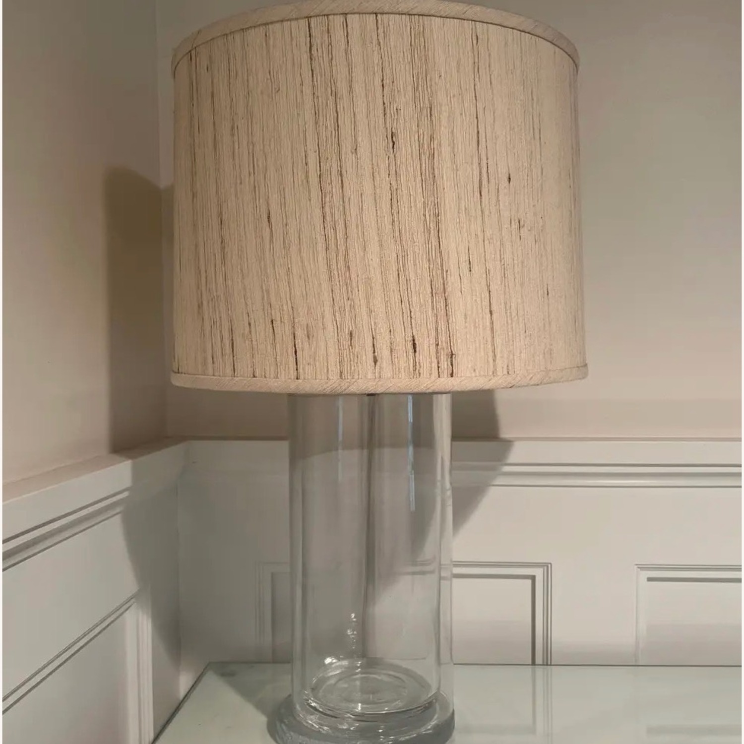 Simon Pearce Transparent Glass Table Lamp - image-2