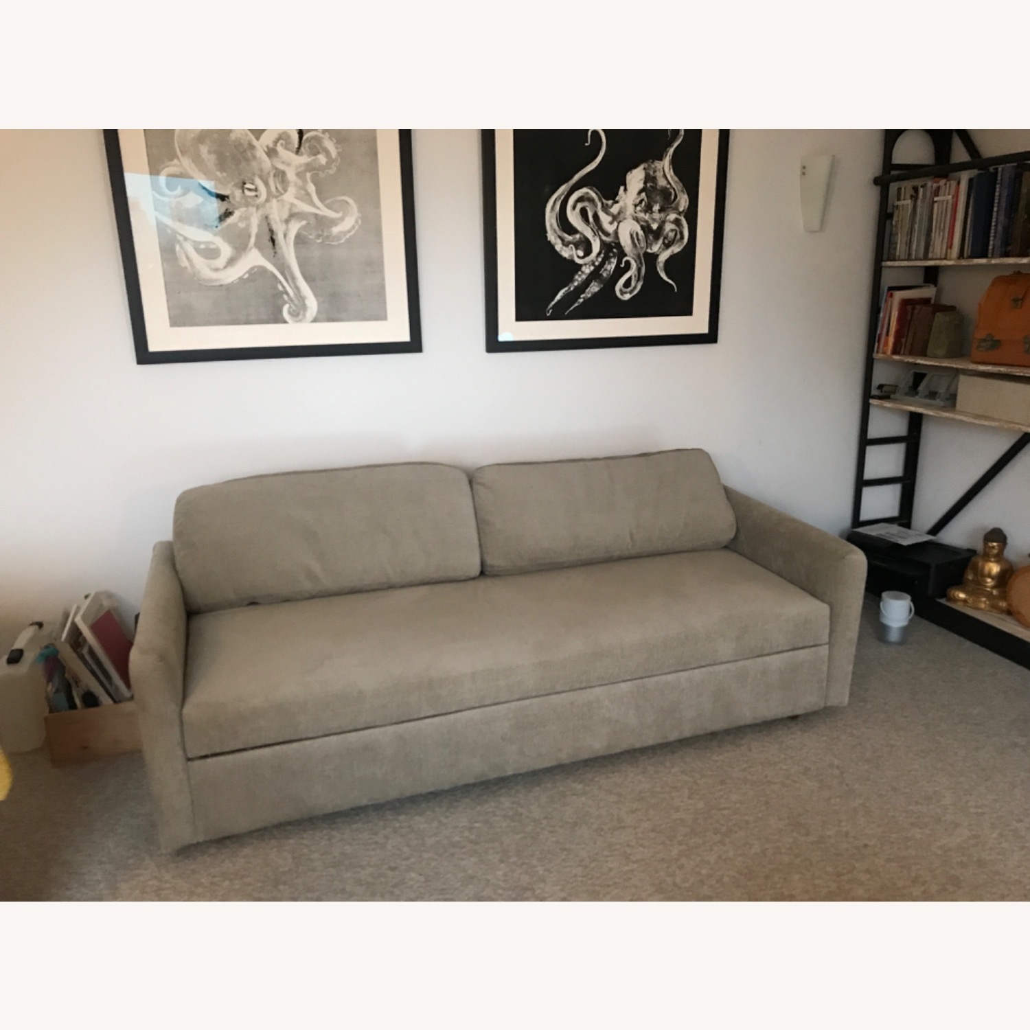 West Elm Convertible Clara Storage Futon - image-2